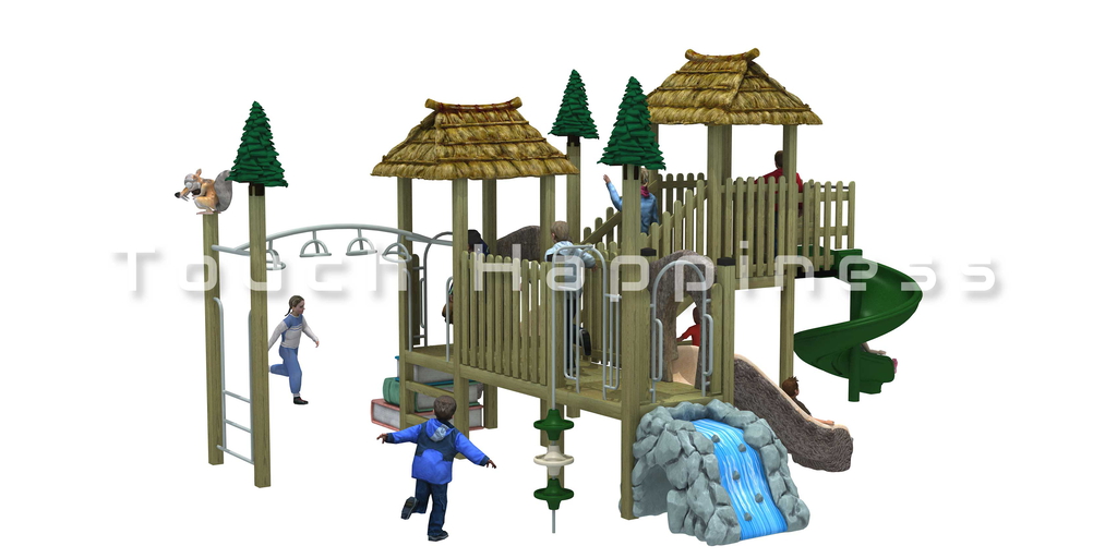 生态,滑梯,游乐,儿童,设计,乐园 . 滑梯TH-20201009