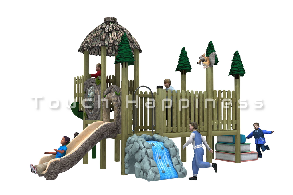 生态,滑梯,游乐,儿童,设计,乐园 . 滑梯TH-20201021
