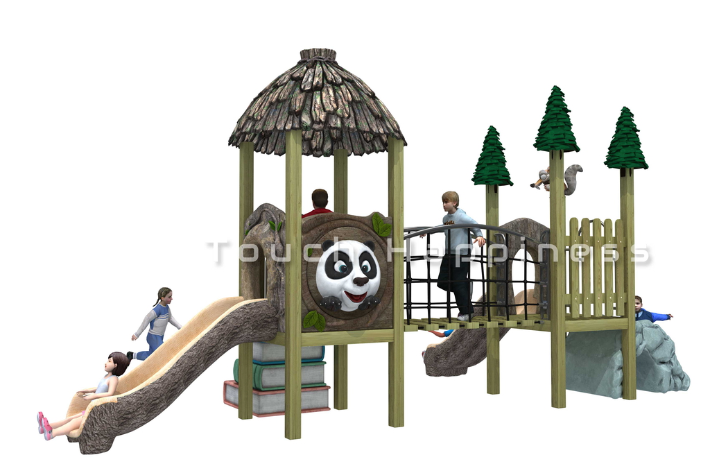 生态,滑梯,游乐,儿童,设计,乐园 . 滑梯TH-20201028